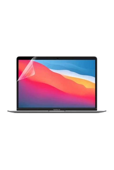 Macbook Air 13.3' Uyumlu Ekran Koruyucu Nano Esnek Kırılmaz Koruyucu A2337 A2179 A1932 Uyumlu