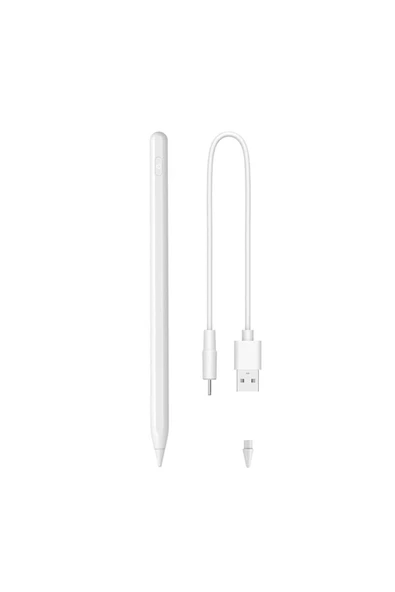 Ipad Uyumlu Pencil Palm Rejection Eğim Özellikli Dokunmatik Kalem Active Stylus Yazı Çizim - 6