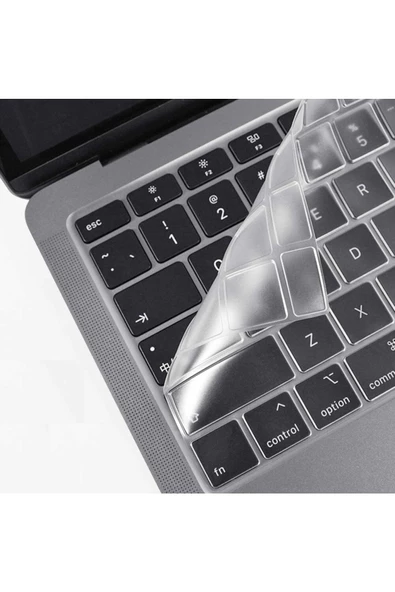 Macbook Pro 13 Inc 2020 M1-m2 A2338 /a2251 / A2289 Ile Uyumlu Türkçe Q Klavye Silikon Koruyucu Kılıf - 2