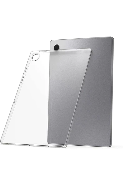 Samsung Galaxy Tab A8 Sm-x200 10.5 Inç Tablet Kılıf + Ekran Koruyucu + Kalem Süper Silikon Şeffaf - 3