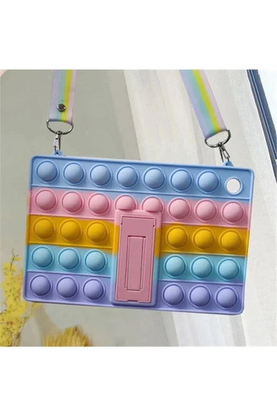 Honor Pad X8 3gb 32gb Wi-fi 10.1 Inç Uyumlu Kılıf Popit Standlı Kılıf Askılı Silikon - Resim 2