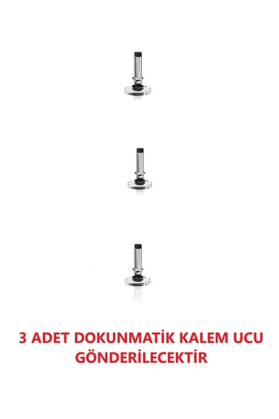 Dokunmatik Kalem Passive 2 In 1 Yedek Ucu Tablet Kalemi Çizim & Yazı Kalemi Yedek Uç