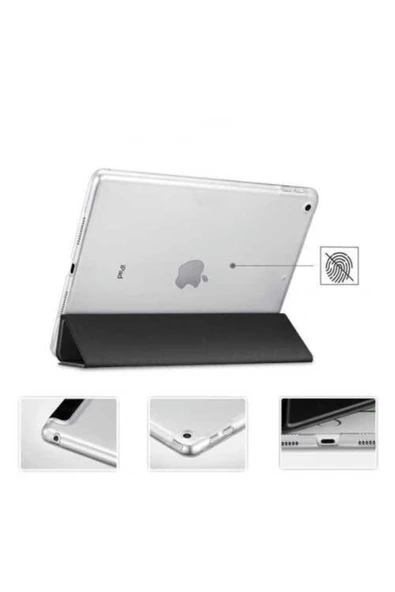 Apple Ipad 7. Nesil 10.2 Inç Tablet Için Smart Akıllı Standlı Kılıf Smart Cover  Yeşil - 7