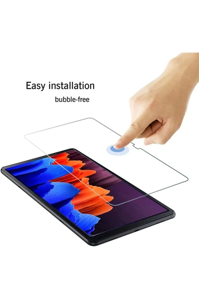Samsung Galaxy T500 Tab A7 10.4 Inç Nano Kırılmaz Ekran Koruyucu Şeffaf Cam Koruyucu Tam Uyumlu - 3
