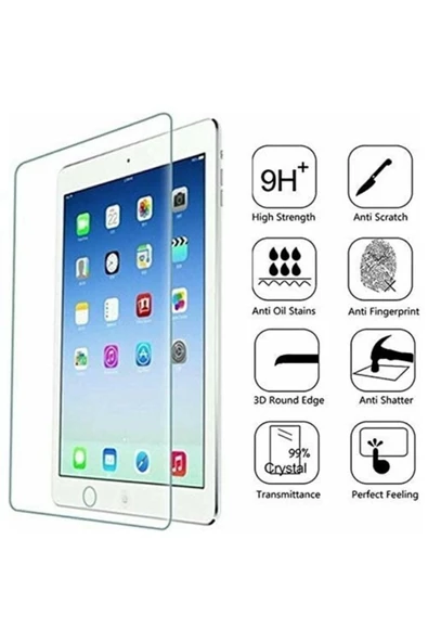 Ipad 8. Nesil 2020 10.2" Uyumlu Ekran Koruyucu Nano Esnek Flexible 9h Micro Temperli Kırılmaz Cam - 5