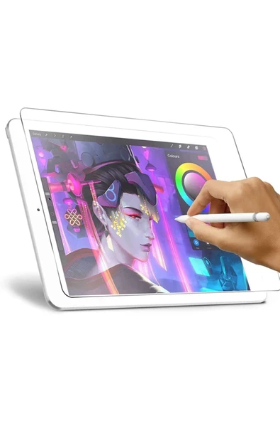 Ipad 9.7 Inc 5. 6. Nesil 2017 2018 Uyumlu Paper Like Ekran Koruyucu Kağıt Hissiyatlı Cam