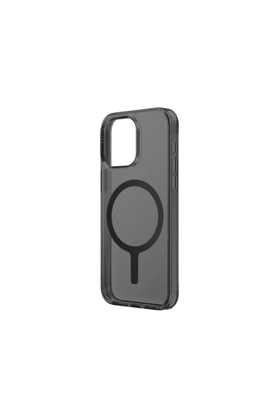 İphone 15 Pro Max Uyumlu Kılıf LifePro Xtreme Serisi AirLite™/ Magsafe Özellikli (MagClick™) Kapak  Dark Grey - 3