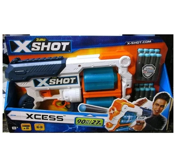 Sünger Atan Excel Xcess Oyuncak Silah 16 Mermili - 4