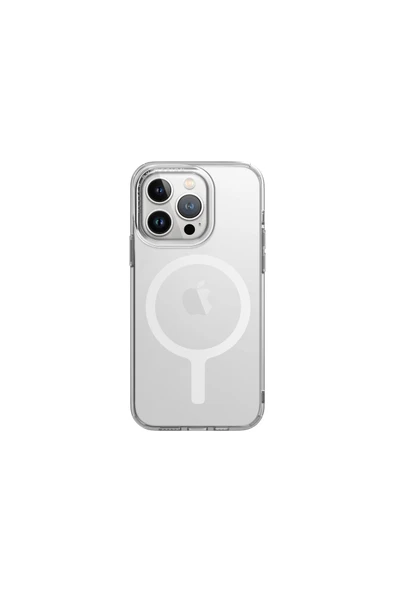İphone 15 Pro Max Uyumlu Kılıf LifePro Xtreme Serisi AirLite™/ Magsafe Özellikli (MagClick™) Kapak  Frost Clear - 2