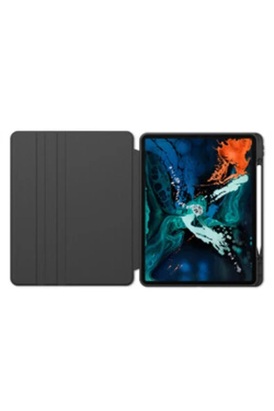Apple Ipad Pro 3. Ve 4. Nesil M1-m2 Çip 2021 / 2022 11'' Inç Uyumlu Kalemlikli Standlı Klılıf  Siyah - 4