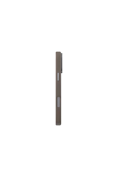 İphone 16 Pro Kılıf Lyden Serisi Deri Kaplama Magsafe Özellikli (MagClick™) Premium Kılıf  Grey - 4