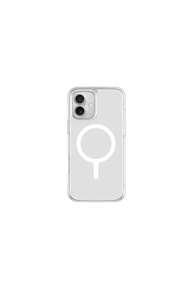 İphone 16 Plus Uyumlu Kılıf LifePro Xtreme Serisi Anti-Fingerprint / Magsafe Özellikli (MagClick™)  Frost Clear - 2