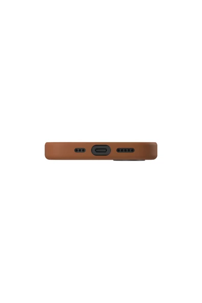 İphone 16 Pro Max Kılıf Lyden Serisi Deri Kaplama Magsafe Özellikli (MagClick™) Premium Kılıf  Caramel - 2