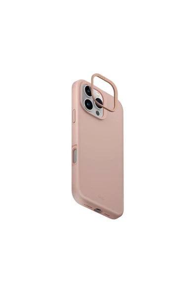 İphone 16 Pro Kılıf Lino Hue Serisi Magsafe Özellik (MagClick™) Hibrit Silikon (Silicore™) Koruyucu  Pink - 3