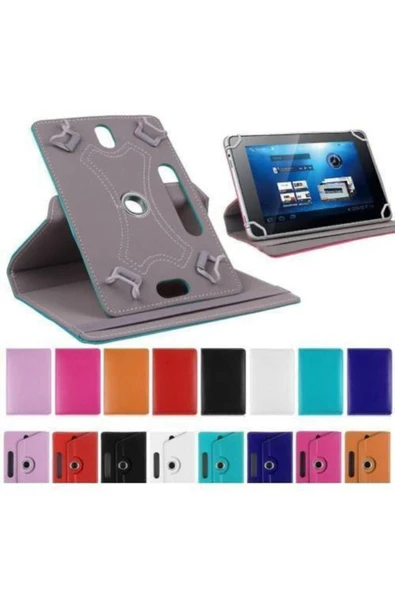 1t 10 2020 Smart 10 Inç Uyumlu Standlı Tablet Kılıfı  SİYAH - 2