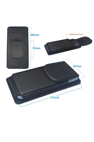 Poco X3 Gt - X3 Pro - X3 Nfc | Poco X4 Gt - X4 Pro 5g Kılıfı Kemere Takılan Kılıf Bel Kılıfı  Dik Bel Kemer Kılıfı