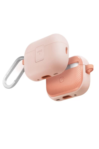 Airpods Pro 2 (2.NESİL)uyumlu Kılıf Clyde Serisi Manyetik Kapak Tasarımı Kablosuz Şarj Desteği  Pink