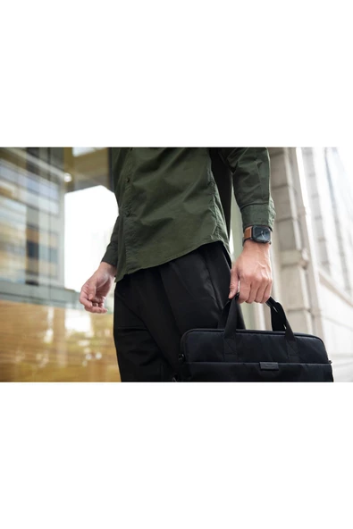 Apple Watch 46mm Uyumlu Grade Hybrid Serisi Şeffaf Kılıf Kasa Ve Ekran Koruyucu 360 Tam Koruma Kapak  Smoke - 6