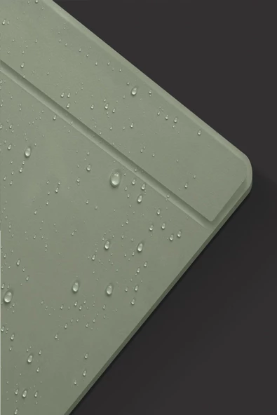 Masaüstü Düzenleyici Mat Hagen Serisi Vegan Deri Manyetik Kablo Düzenleyici Çift Renk Mouse Pad  Green Blush - 3
