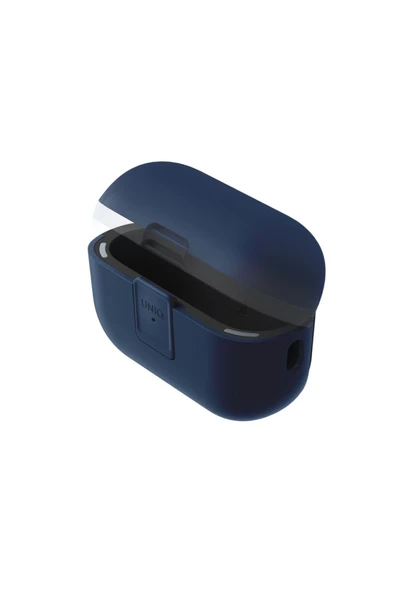 Airpods Pro 2 (2.NESİL)uyumlu Kılıf Clyde Serisi Manyetik Kapak Tasarımı Kablosuz Şarj Desteği  Blue - 2