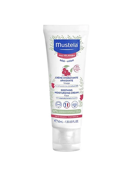 Mustela Soothing Mousturizing Cream Hassas Ciltler İçin Krem 40 ml