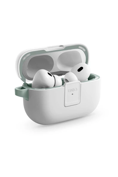 Airpods Pro 2 (2.NESİL)uyumlu Kılıf Clyde Serisi Manyetik Kapak Tasarımı Kablosuz Şarj Desteği  Yellow - 3