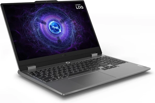 Lenovo LOQ 15IAX9 Dizüstü Oyuncu Bilgisayarı, 15.6" FHD IPS 300nits 100% sRGB 144Hz G-SYNC, Intel Core i5-12450HX, 24 GB RAM, 512 GB SSD, NVIDIA GeForce RTX 3050 6GB, FreeDOS, 83GS0099TR - 3
