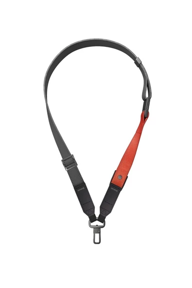 Telefon Boyun Askısı Ve Bileklik Askısı Vista Duo Serisi 2 in 1 Lanyard & Hand Strap  Siyah