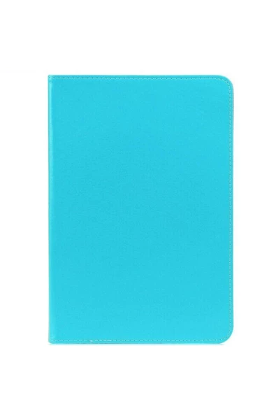 Hometech Alfa 10TB 10.1" Uyumlu Dönerli Standlı Deri Tablet Kılıfı  Turkuaz - Resim 2