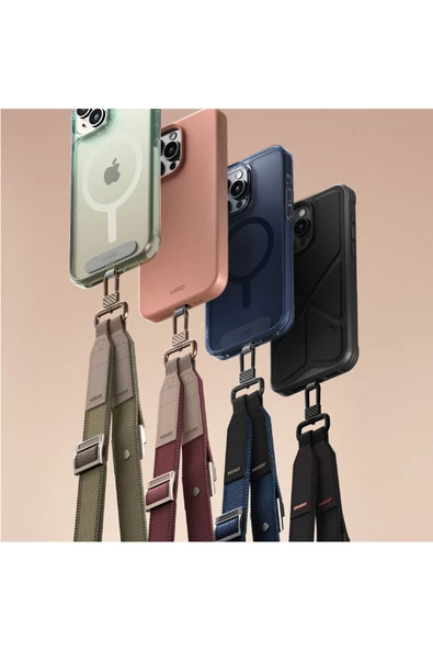Telefon Boyun Askısı Ve Bilekliği Vista Serisi Lanyard & Hand Strap  Khaki - 6