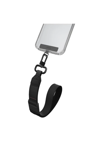 Telefon Boyun Askısı Ve Bilekliği Vista Serisi Lanyard & Hand Strap  Midnight Black - 2