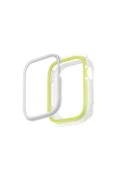 Apple Watch 41mm Kasa Koruyucu Moduo Serisi Değiştirilebilir 2'li Çerçeve  Frost - 2