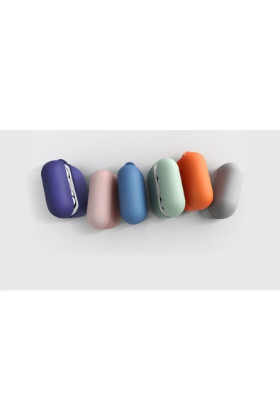 Airpods Pro 2 (2.NESİL) Kılıf Lino Serisi Silikon Kablosuz Şarj Destekli Koruyucu  Lavender - 7