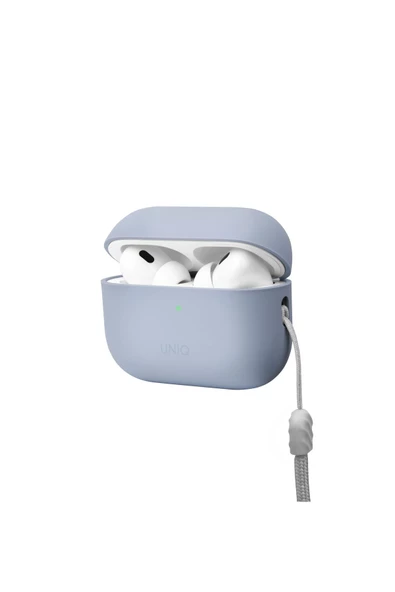 Airpods Pro 2 (2.NESİL) Kılıf Lino Serisi Silikon Kablosuz Şarj Destekli Koruyucu  Blue - 2