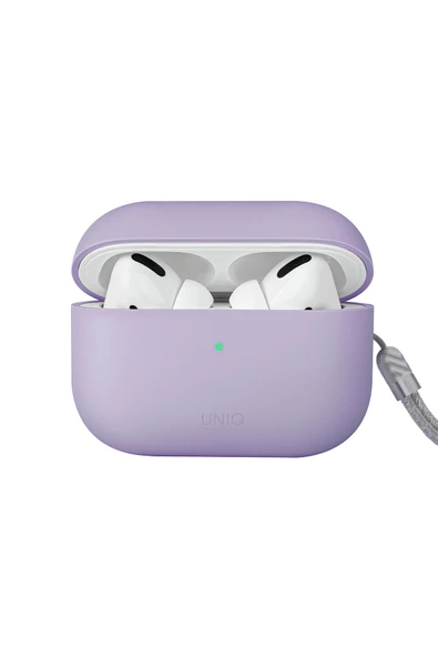 Airpods Pro 2 (2.NESİL) Kılıf Lino Serisi Silikon Kablosuz Şarj Destekli Koruyucu  Lavender