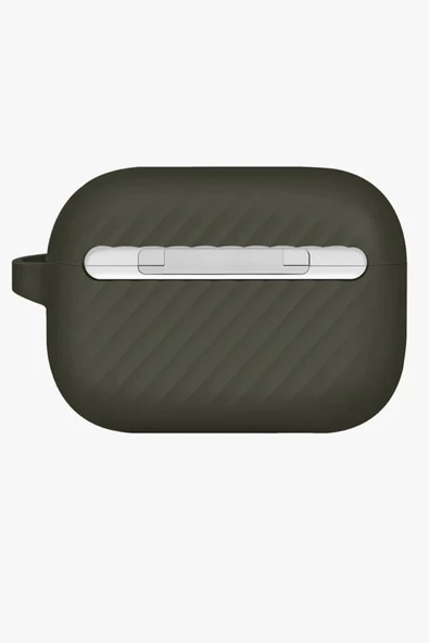 Airpods Pro 2 (2.NESİL) Uyumlu Kılıf Vencer Serisi Sporculara Özel Tasarım Kablosuz Şarj Desteği  Hunter Green - 2