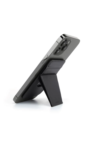 Telefon Modelleri Ile Uyumlu Kartlık Lyft Serisi Manyetik Stand Olma Özelliği  Black - 2