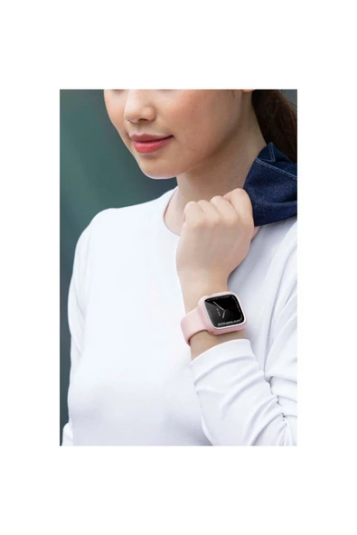 Apple Watch 49mm Kasa Koruyucu Moduo Serisi Değiştirilebilir 2'li Çerçeve  Black - 5
