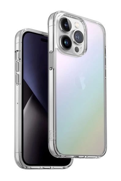 iPhone 14 Pro Uyumlu Kılıf LifePro Xtreme Serisi (AirLite™) Minimalist Tasarım Koruyucu  Iridescent