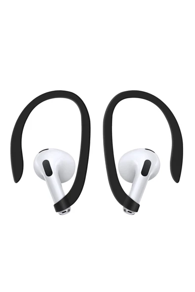 Airpods 4 (4.nesil) Uyumlu Kılıf Nexo Serisi Çift Katmanlı Hibrit Koruma Kablosuz Şarj Destekli  Siyah - 5