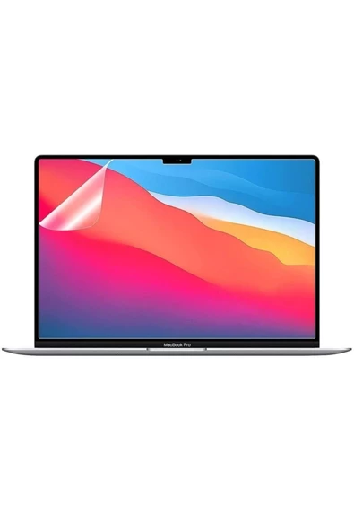 Macbook 13.6' Air 2022 M2 Çip A2681 Uyumlu Ekran Koruyucu Ultra Ince Esnek Kırılmaz Cam Tam Uyumlu