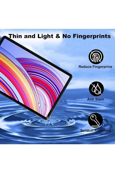 Xiaomi Redmi Pad Pro 8 GB 256 GB 12.1" 2024 Nano Kırılmaz Ekran Koruyucu Şeffaf Esnek Cam Tam Uyumlu - 6