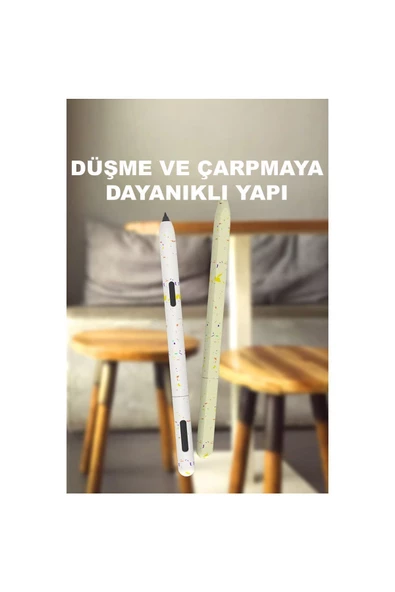 Samsung Galaxy Tab İle Uyumlu S7/S9/S8+/S9 Ultra /Note10/Note10+/Note20 Kalem Ucu 5li Paket  Işıltılı Pembe - 4