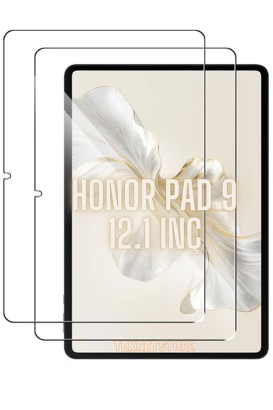 Honor Pad 9 12.1 inç 2024 Tablet Uyumlu Nano Temperli Esnek Ekran Koruyucu Kırılmaz Cam