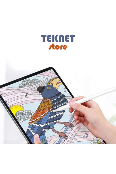 Apple Ipad Pen Palm Rejection Teknolojisi Dokunmatik Kalem Active Stylus Özel Yazı / Çizim Kalemi - 7