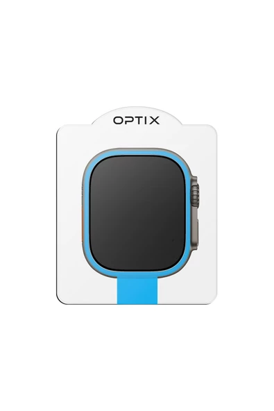 Apple Watch Ultra 49mm Ekran Koruyucu Cam Dust Repel™ Teknolojisi Yüksek Koruma Parmak İzi Bırakmama - 7
