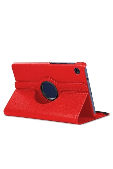 Lenovo Tab M8 Tb-8505f 8 Inç Za5g0100tr 360° Dönerli Tablet Kılıfı 3lü Set  kırmızı - 2