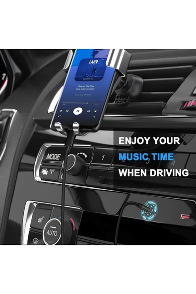 Samsung Xiaomi Uyumlu Aux Kablosu Type-C To Jack Çevirici Dönüştürücü Beyaz Bluetooth Gerektirmez - 6