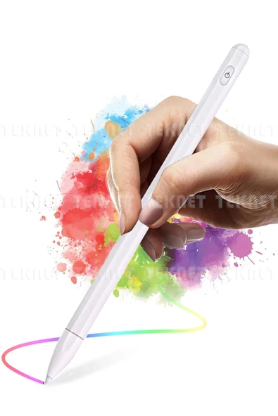 Apple Ipad Pen Palm Rejection Teknolojisi Dokunmatik Kalem Active Stylus Özel Yazı / Çizim Kalemi - 2