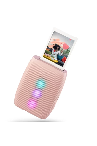 Instax mini Link 3 Pembe Akıllı Telefon Yazıcısı ve 20'li mini Film - 2